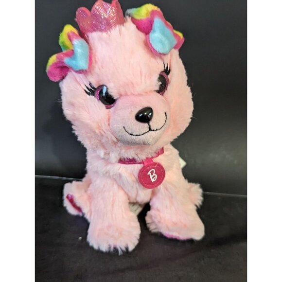 Just Play Barbie Kitty cat Loves Pets Stuffed animal Plush toy 8" - Picture 1 of 6